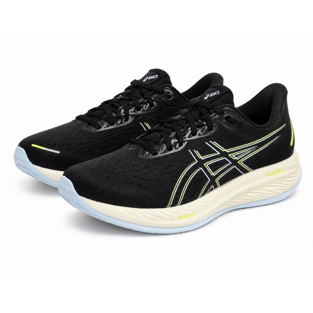 ASICS GEL-Cumulus 26 Black Safety Yellow 1011B793-006 Men's Size 10.5 Shoes